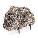 Slanted Black Metal Stand - Display