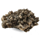 Calcite on Smokey Quartz - Specimen