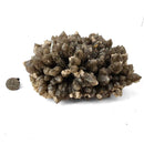Calcite on Smokey Quartz - Specimen