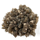Calcite on Smokey Quartz - Specimen