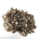 Calcite on Smokey Quartz - Specimen