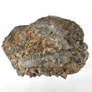 Calcite on Smokey Quartz - Specimen