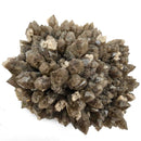 Calcite on Smokey Quartz - Specimen