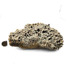 Calcite on Smoky Quartz - Specimen
