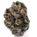 Calcite on Smoky Quartz - Specimen