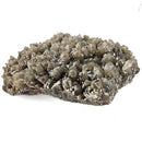 Calcite on Smokey Quartz - Specimen