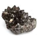 Calcite on Smokey Quartz - Specimen