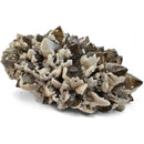 Calcite on Smokey Quartz - Specimen