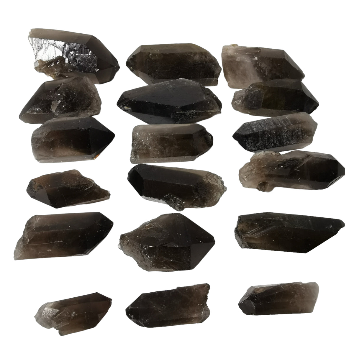 Smoky Quartz Point specimen from Brazil.