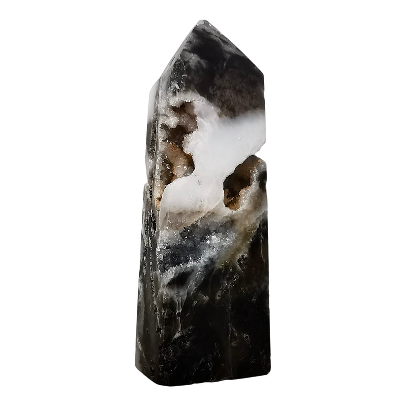 Snow Agate - Obelisk