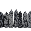 Snowflake Obsidian - Tower - Utah, USA - Root Chakra