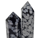 Snowflake Obsidian - Tower - Utah, USA - Root Chakra