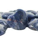 Sodalite - Mini Heart - Brazil - Third Eye and Throat Chakra