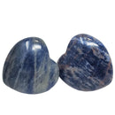 Sodalite - Mini Heart - Brazil - Third Eye and Throat Chakra