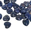 Sodalite - Mini Heart - Brazil - Third Eye and Throat Chakra