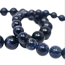 Sodalite - Round Bead Bracelet - Brazil - Throat Chakra