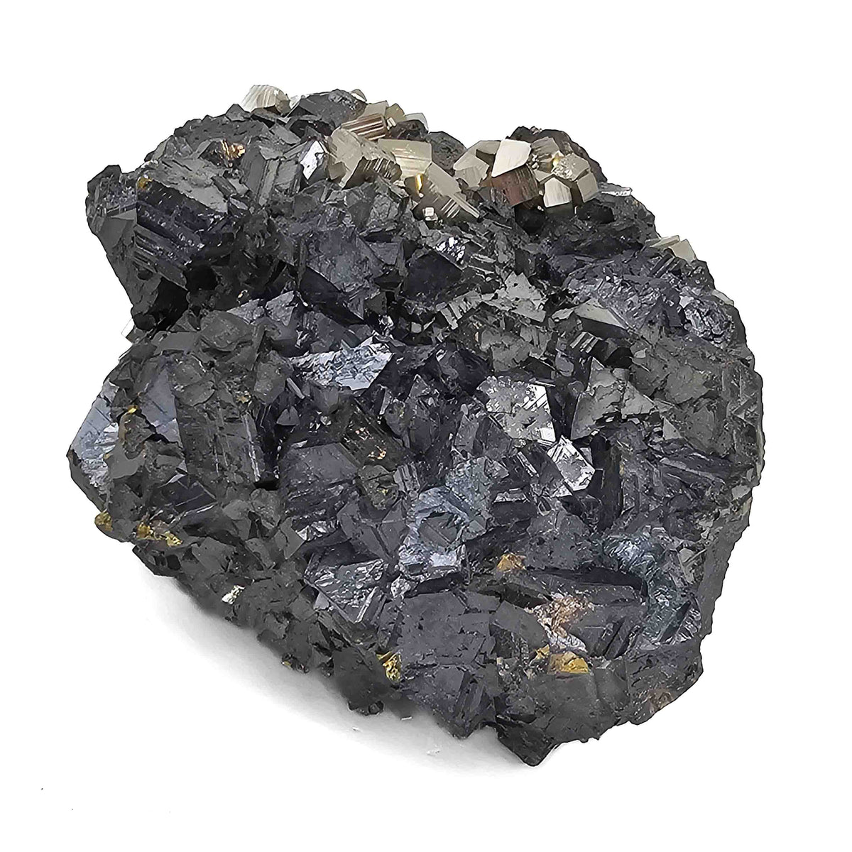 Sphalerite with Pyrite specimen from Huanzala Mine, Huallanca District, Ancash, Peru.