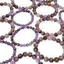 Super Seven - Round Bead Bracelet - Brazil - Seven Sacred Melody Stone