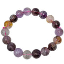 Super Seven - Round Bead Bracelet - Brazil - Seven Sacred Melody Stone