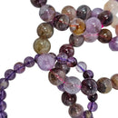 Super Seven - Round Bead Bracelet - Brazil - Seven Sacred Melody Stone