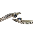Surf Board - Pendant 3 - Broken Ox Creations - BC, Canada - Blue Sapphire - Sterling Silver