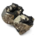 Tetrahedrite on Pyrite - Specimen