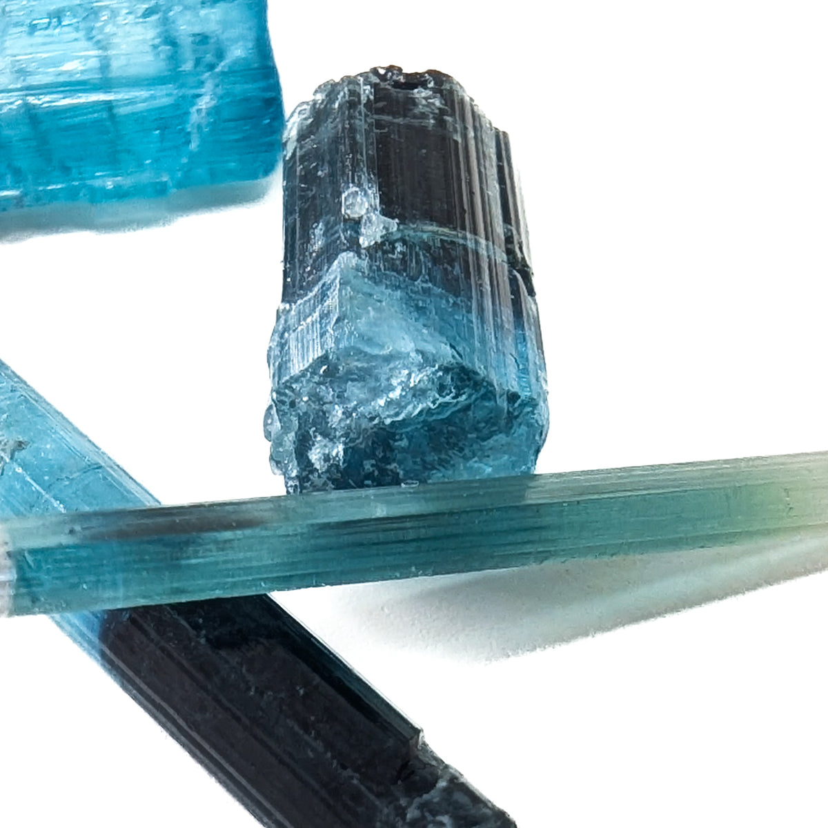 Indicolite Tourmaline - Mineral - Afghanistan - Throat and Third Eye Chakra