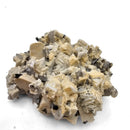 Tourmaline on Feldspar and Smoky Quartz - Specimen