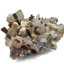 Tourmaline on Feldspar and Quartz - Specimen