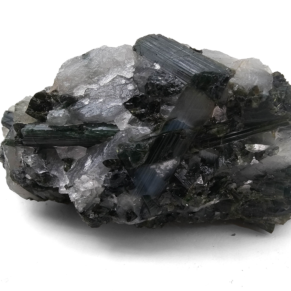 Tourmaline specimen, a tourmaline group mineral, from Cruzeiro Mine, São José da Safira, Minas Gerais, Brazil.