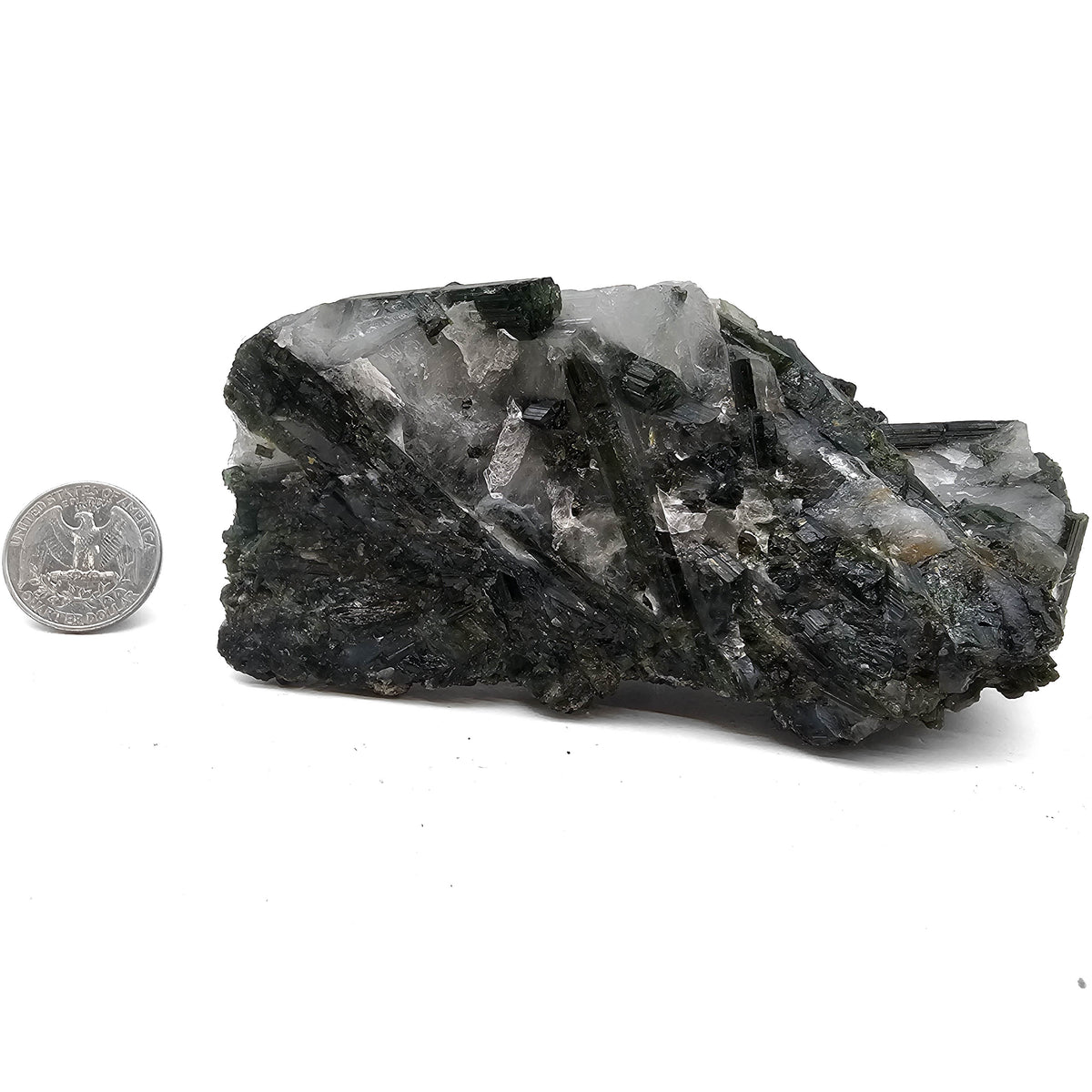 Tourmaline specimen, a tourmaline group mineral, from Cruzeiro Mine, São José da Safira, Minas Gerais, Brazil.