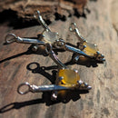 Twig & BC Agate Triangle - Pendant