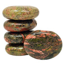 Unakite - Palmstone- Ontario, Canada Heart and Third Eye Chakra