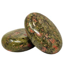 Unakite - Palmstone- Ontario, Canada Heart and Third Eye Chakra