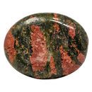 Unakite - Palmstone- Ontario, Canada Heart and Third Eye Chakra