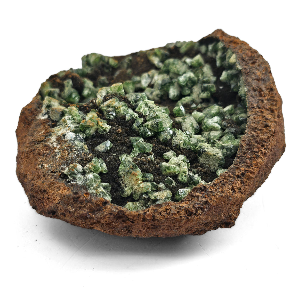 Vivianite and Ludlamite specimen from Minas Gerais, Brazil.