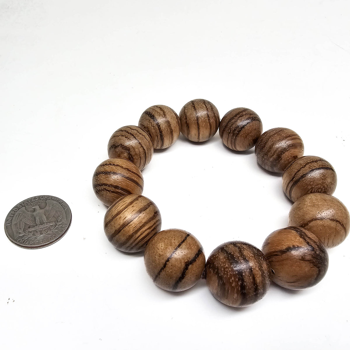 Wood Bead bracelet.