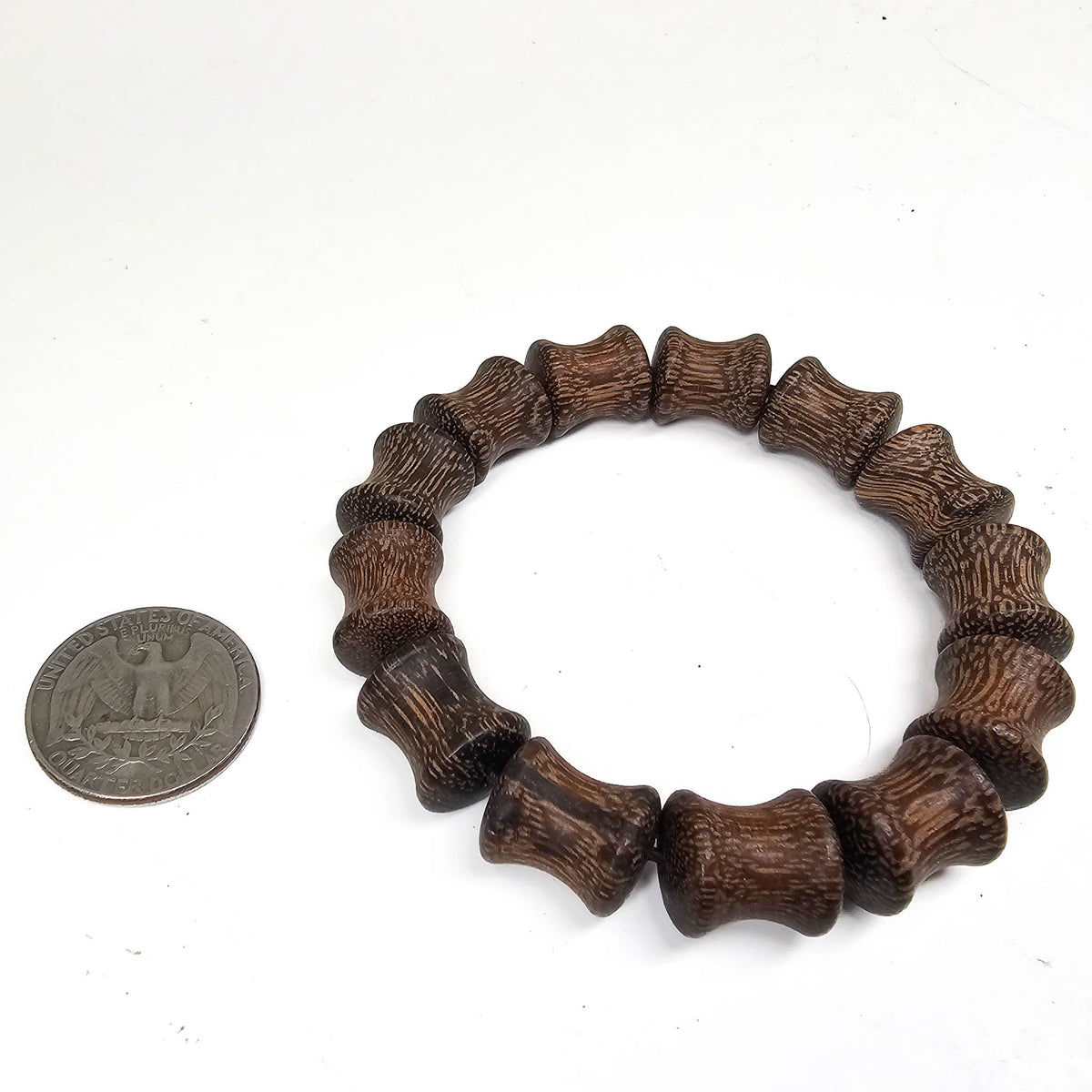 Wood Bead bracelet.