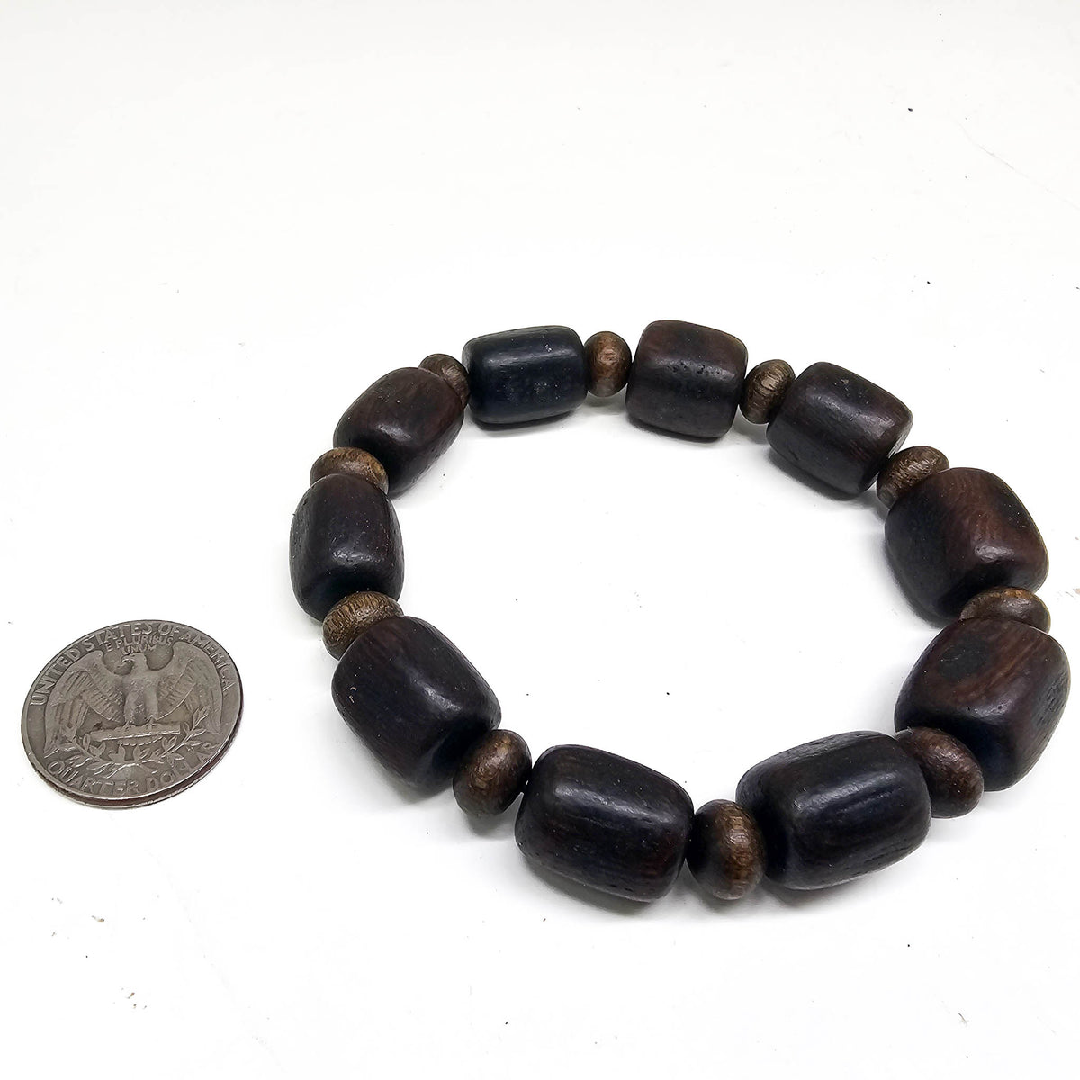 Wood Bead bracelet.