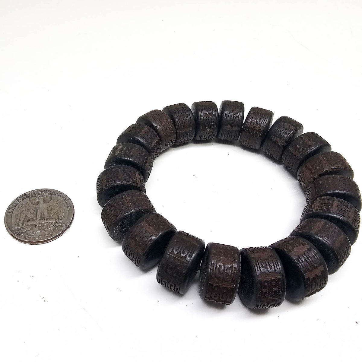 Wood Bead bracelet.