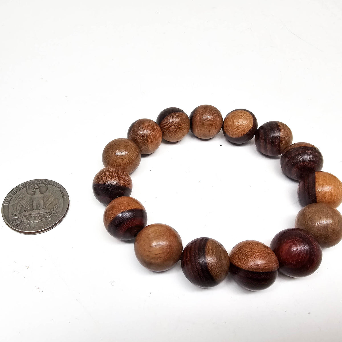 Wood Bead bracelet.