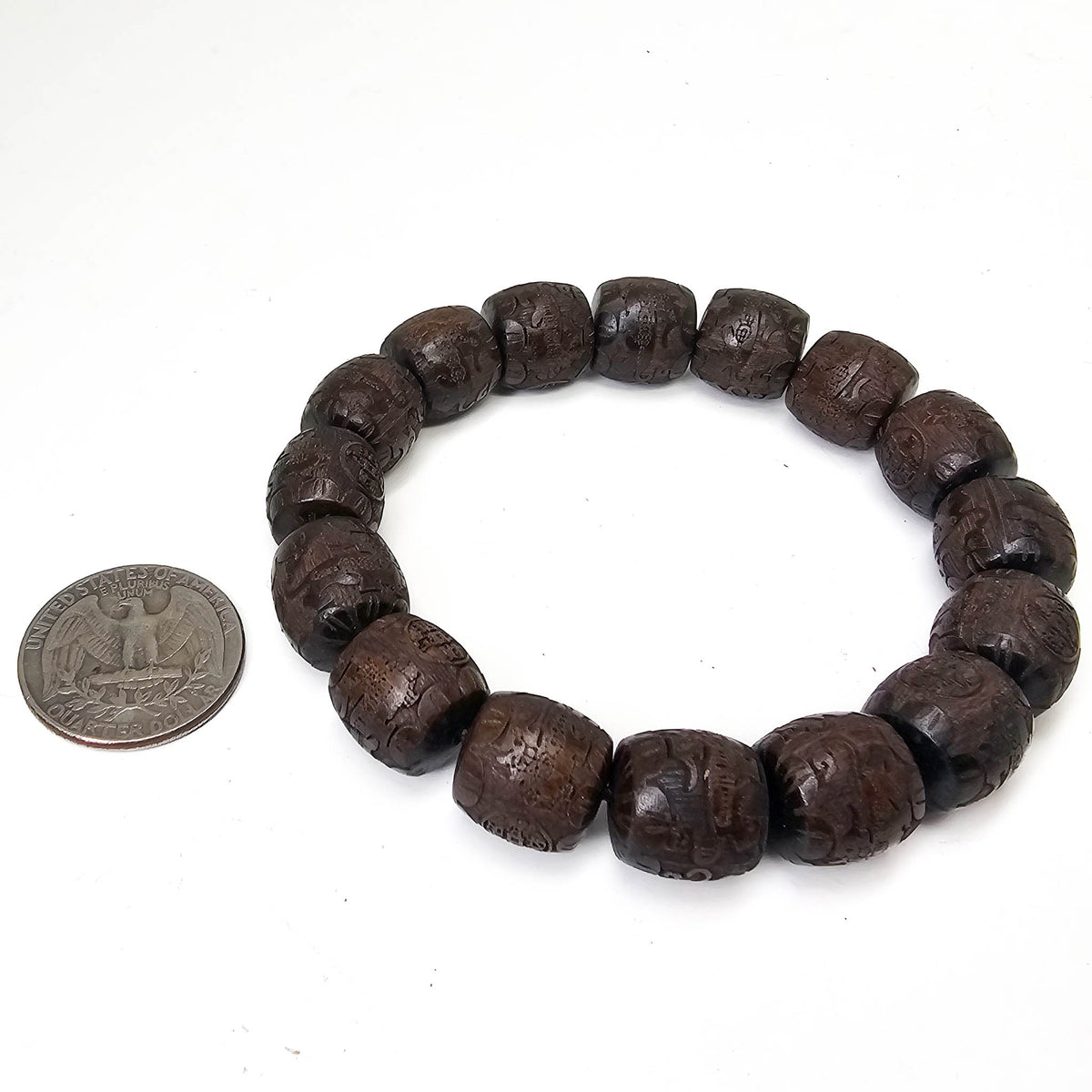 Wood Bead bracelet.