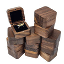 Wood Jewelry Box - Square - Ringbox - China