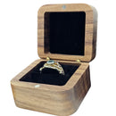 Wood Jewelry Box - Square - Ringbox - China