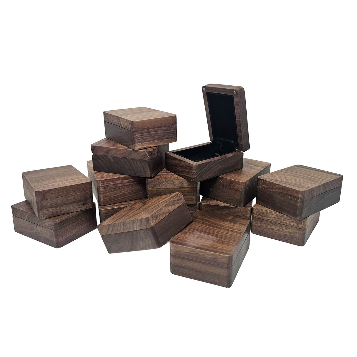 Wood Rectangle - Pendant Jewelry Box - China