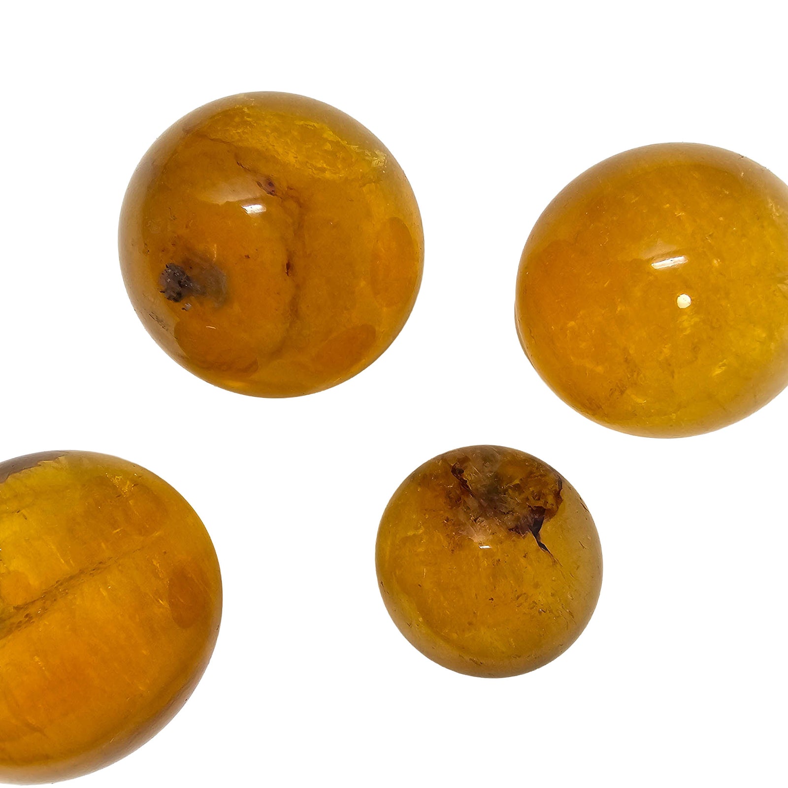 Yellow Fluorite - Sphere