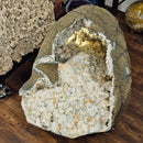 Zeolite Geode (Apophyllite & Stilbite) - Rolling Stand - Statement Specimen