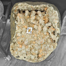 Zeolite (Apophyllite & Stilbite) Geode - Statement Specimen