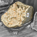 Zeolite (Apophyllite & Stilbite) Geode - Statement Specimen