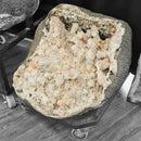 Zeolite (Apophyllite & Stilbite) Geode - Statement Specimen